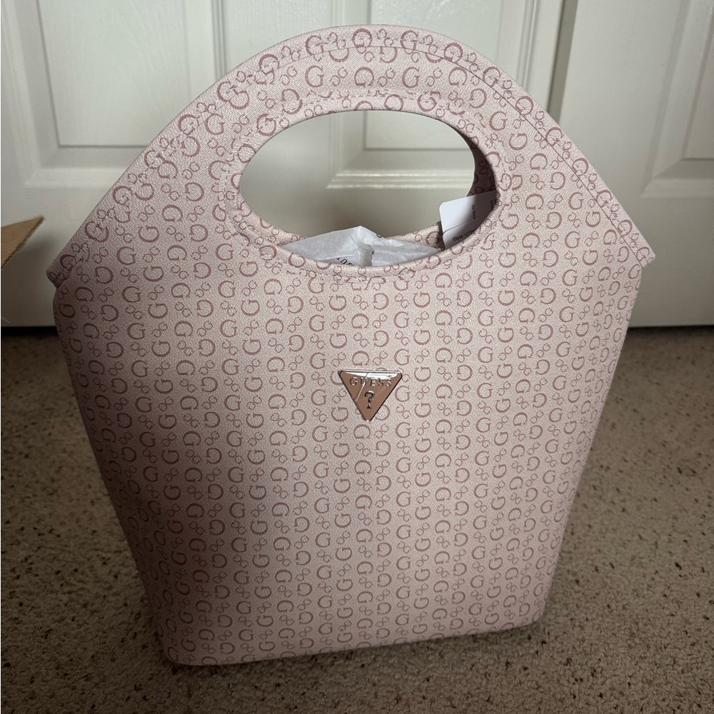 Guess Pink Patterned Women's Bag